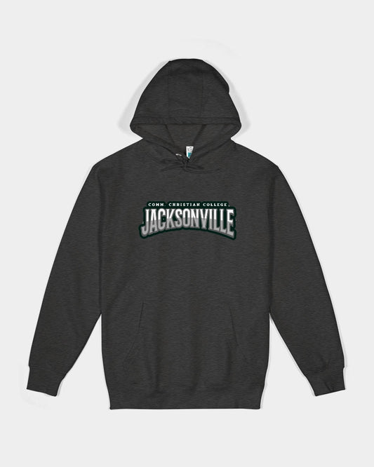 Jacksonville Christian College Unisex Premium Pullover Hoodie | Lane Seven